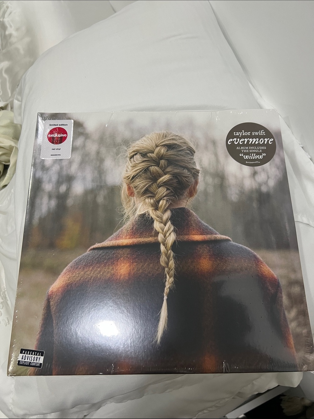 Taylor Swift Evermore Vinyl - Red Vinyl